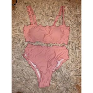 Pink bikini